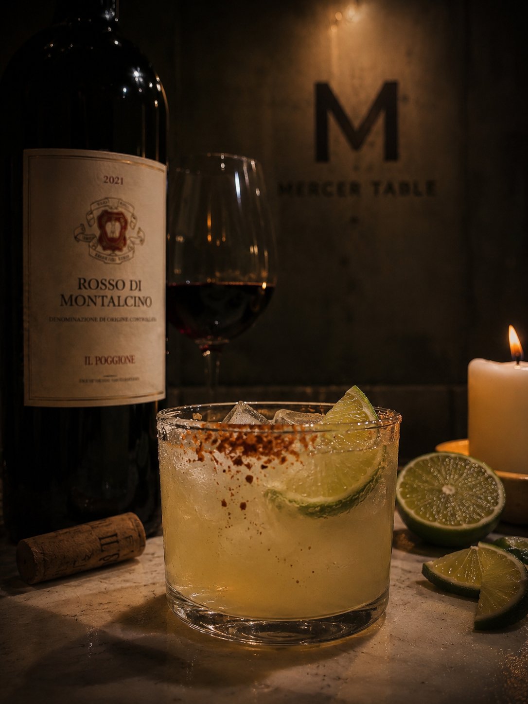 MERCER TABLE シグネチャーカクテル — Downtown Smoke · Lower East · The Fade